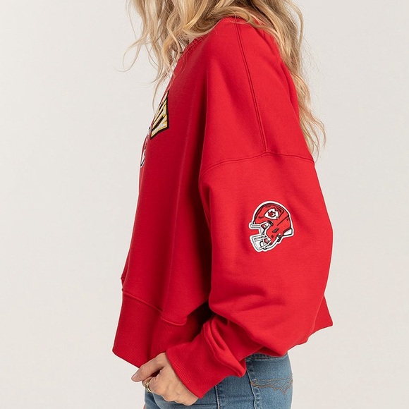 Pro Standard Tops - Pro Standard Kansas City Chiefs Crop Sweatshirt